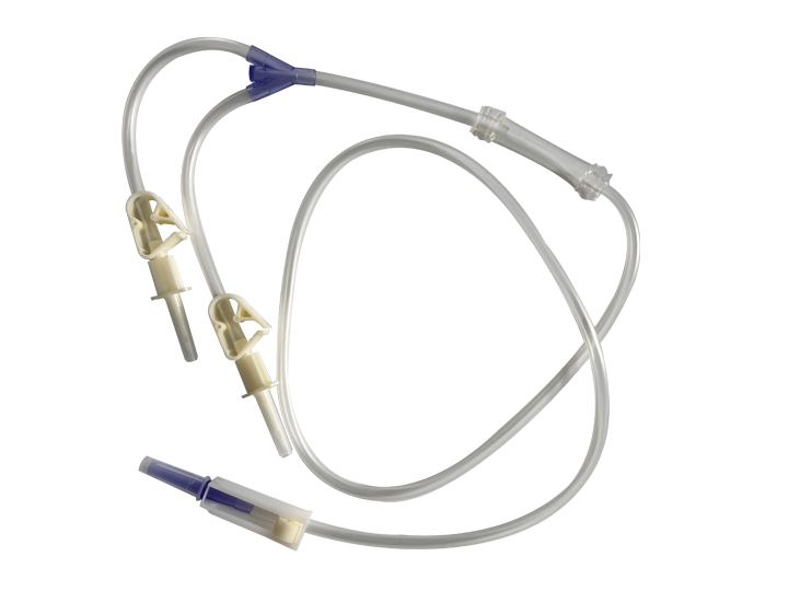 一次性使用冲洗连接管